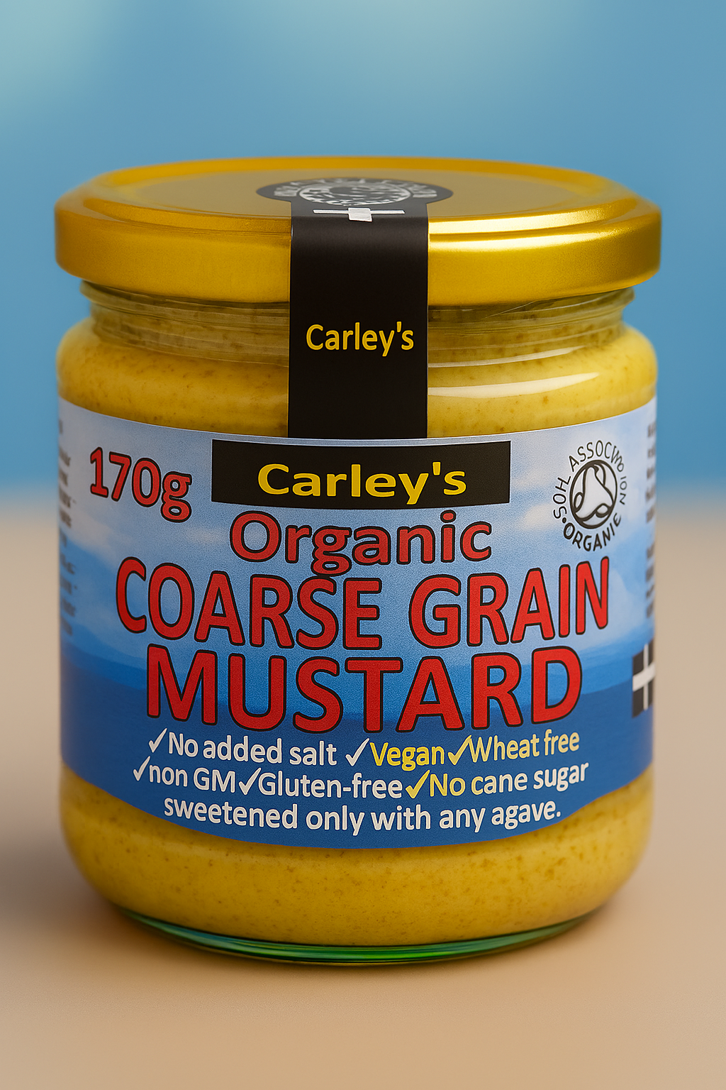 Organic Coarse Grain Mustard