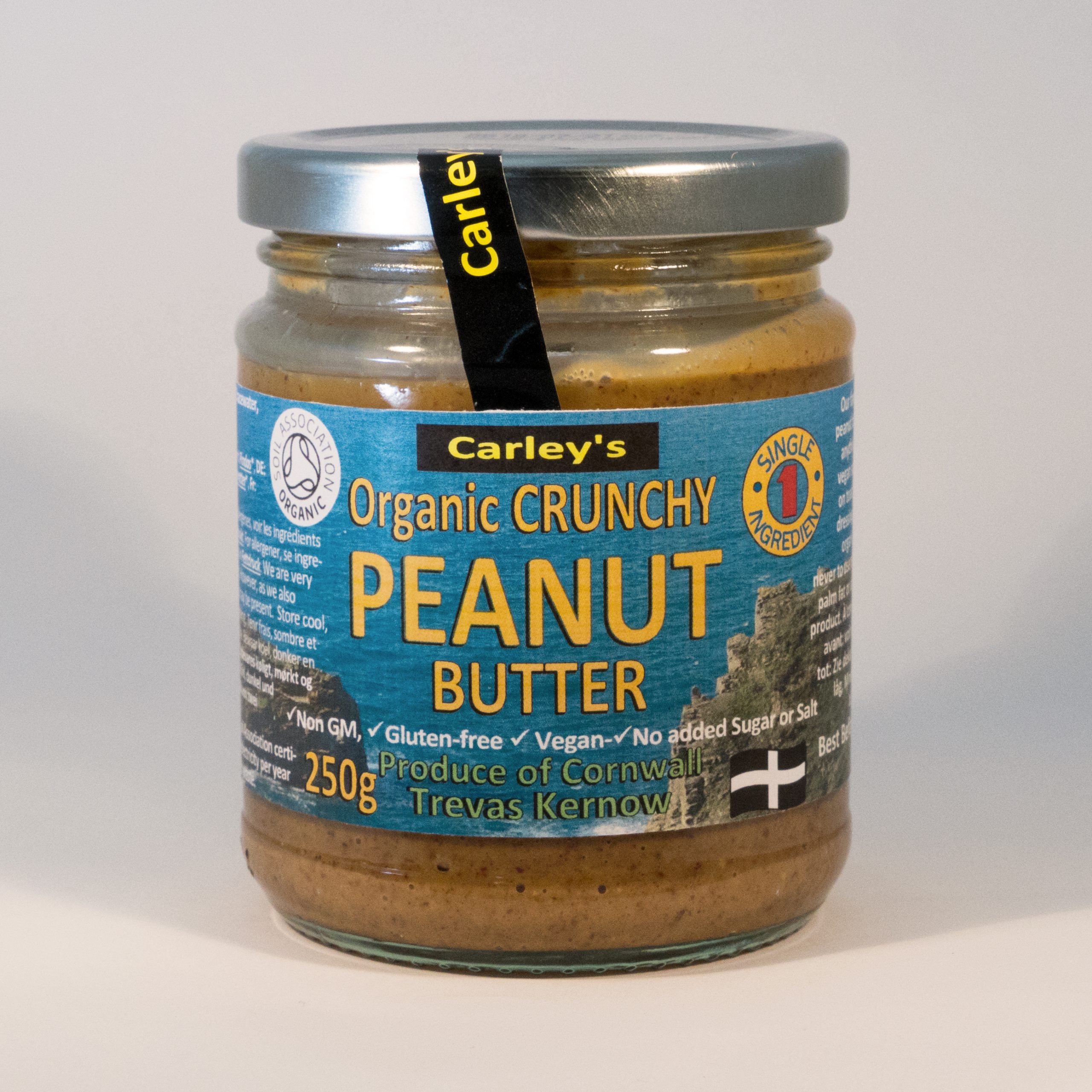 CASE Organic 250g Crunchy Peanut Butter
