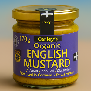 Case of 6 Organic English Mustard (no added sugar or salt)
