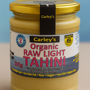 500g Jar Org Light Raw Tahini