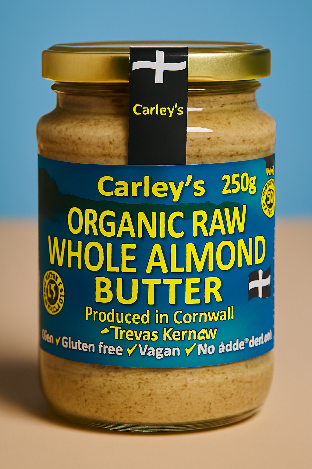 CASE Organic 250g Raw Almond Butter