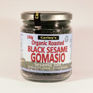 Organic Black Sesame Gomasio ~ savoury sprinkle