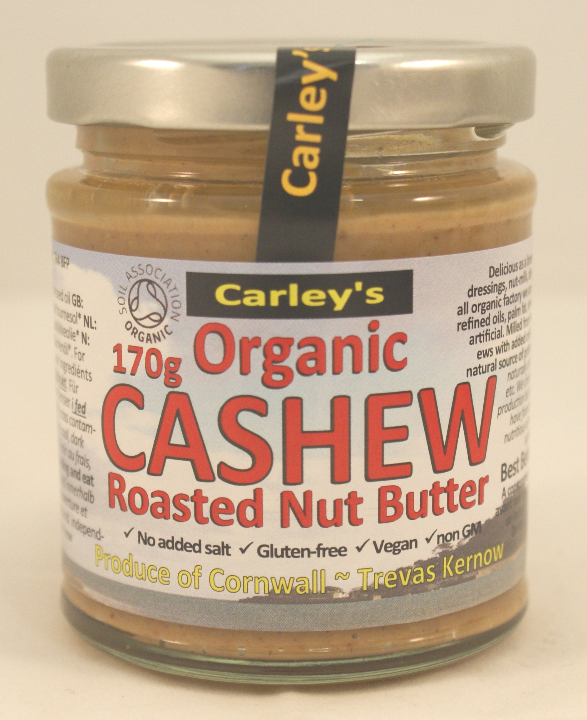 Organic 170g ROAST Cashew Nut Butter - Image 2